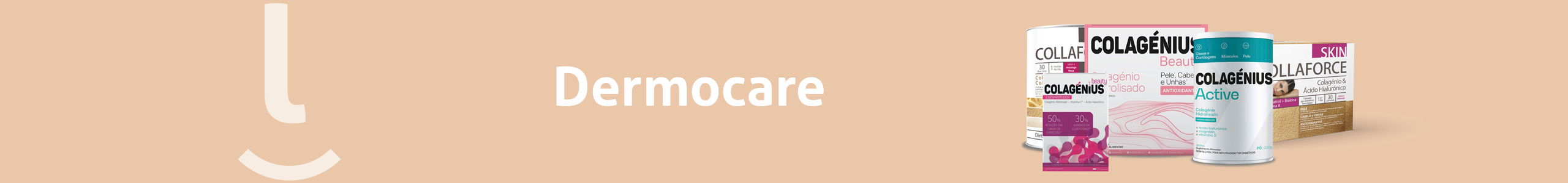 banner menu top dermocare