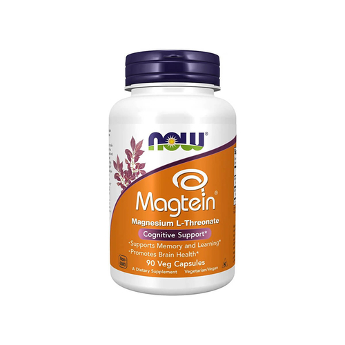 Magtein L-Treonato De Magnésio - 90 Capsulas - NOW