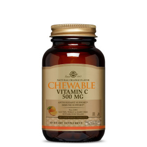 Vitamina C com Sabor a Laranja - Solgar