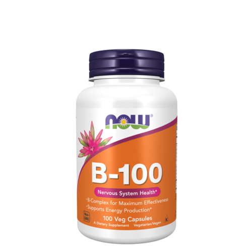 Now B-100 100 Cápsulas Vegetais